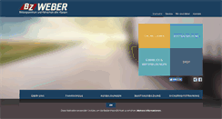 Desktop Screenshot of bzweber.de